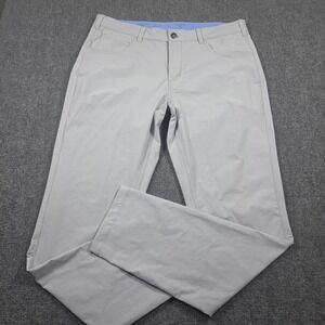 Avalon Golf Tour Pants Performance Stretch Gray 34x32